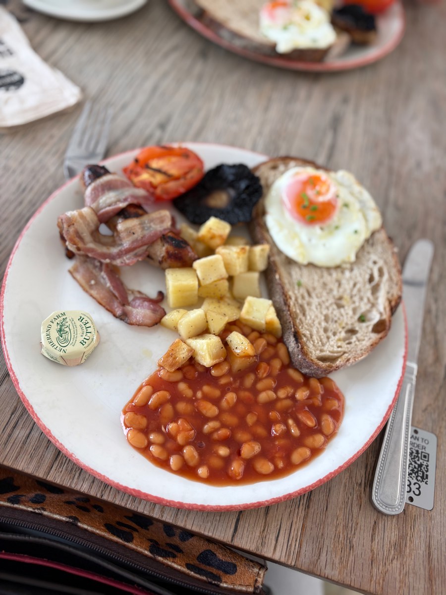 Full English breakfast, le carburant du week-end